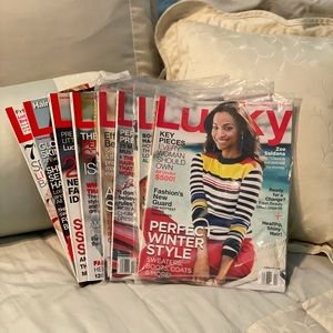 Lucky magazines / Coffee table magazines
